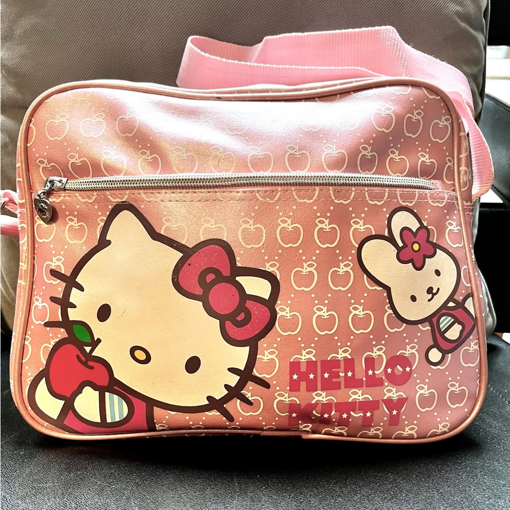 Vintage Hello Kitty Cartoon Pink Shoulder Bag